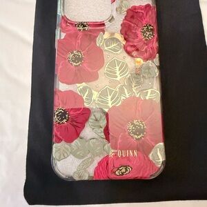 Quinn Floral Phone Case - Red and Green